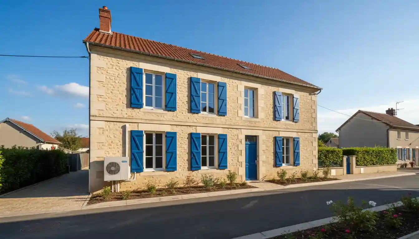 Installation pompe à chaleur à Buxerolles