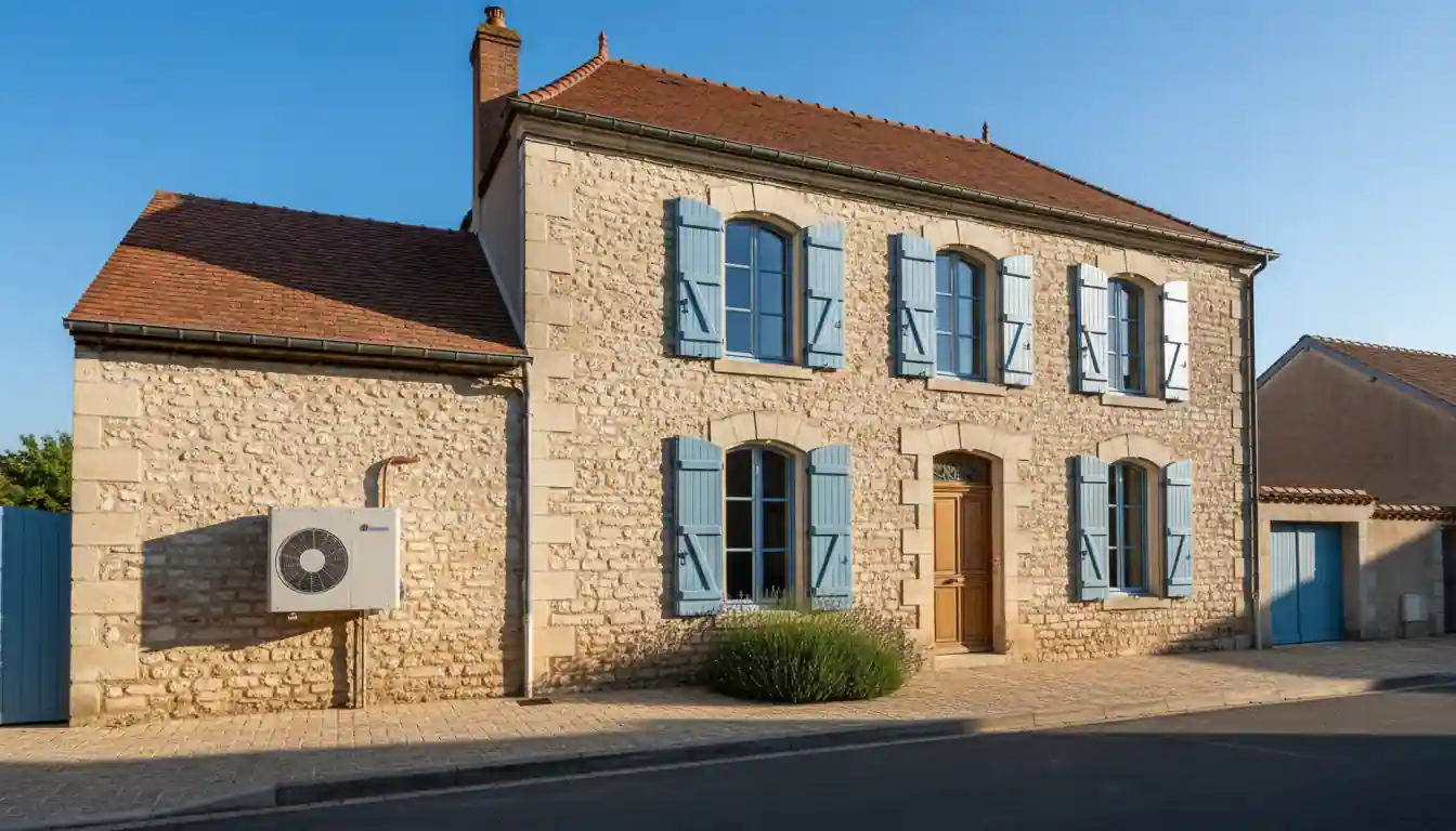 Installation pompe à chaleur à Jaunay-Marigny