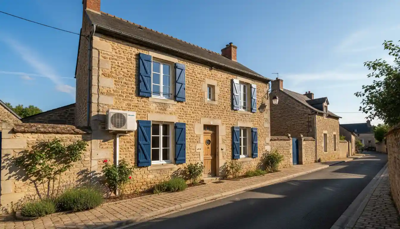Installation pompe à chaleur à Ligugé