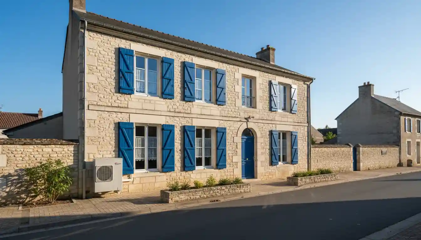 Installation pompe à chaleur à Loudun