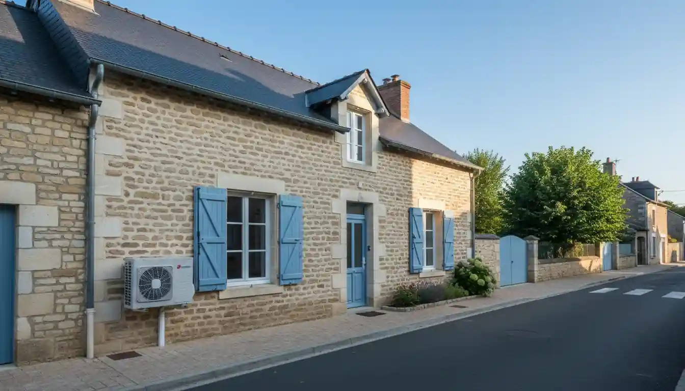 Installation pompe à chaleur à Lusignan