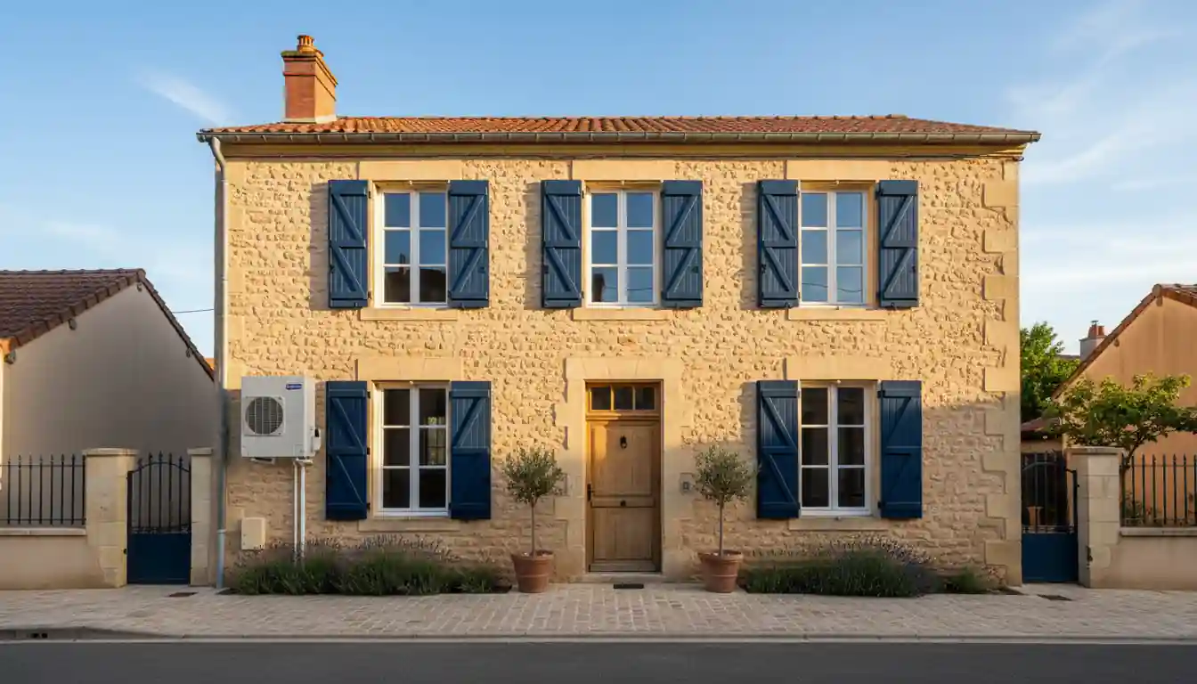 Installation pompe à chaleur à Rouillé